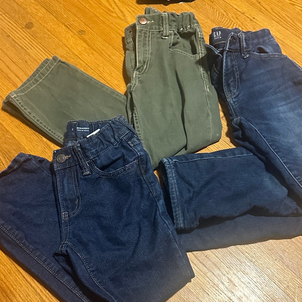Gymboree gap old navy boy size 7 jeans